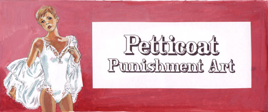 Petticoat discipline spank temperature