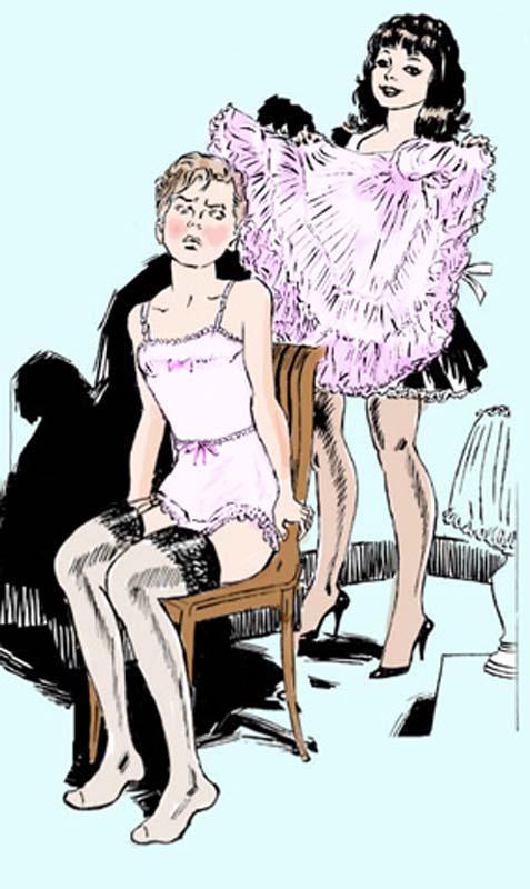 Феминизация В Бальное Платье